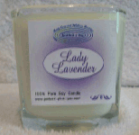 Soy Candle - Square 7.5 oz
